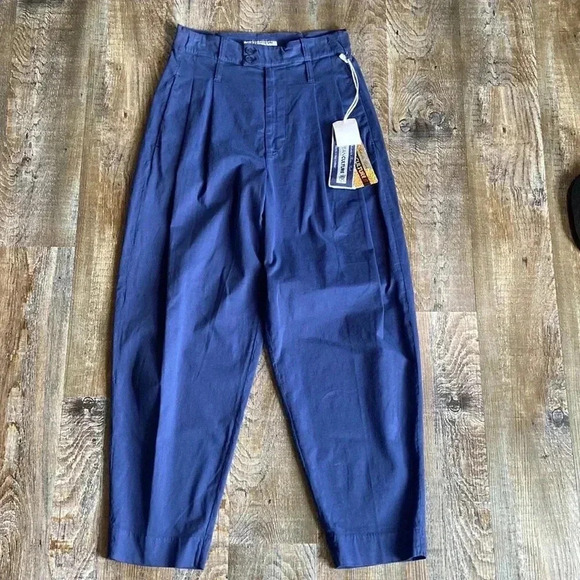 European Culture Pants - European Culture  | Pleated Wide Leg Pants